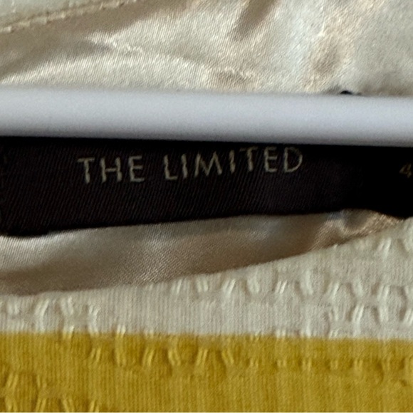 The Limited Yellow and White Striped Mini Dress - Picture 6 of 10